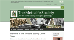 Desktop Screenshot of metcalfes-online.co.uk